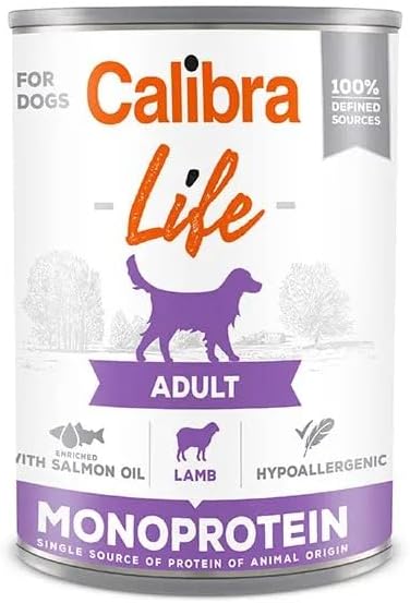 CALIBRA DOG LIFE LATA ADULT CORDERO