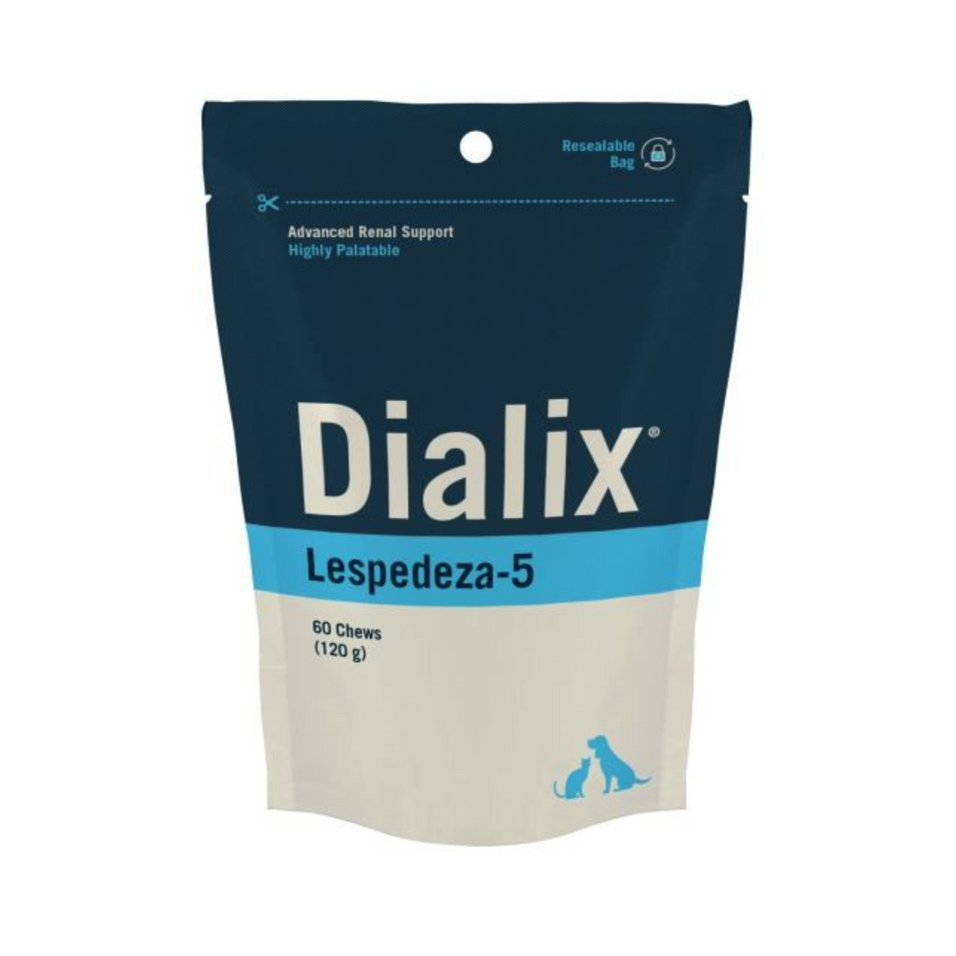 🐾 Dialix® Lespedeza – Apoyo renal natural para perros y gatos