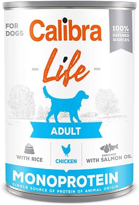 CALIBRA DOG LIFE LATA ADULT POLLO Y ARROZ