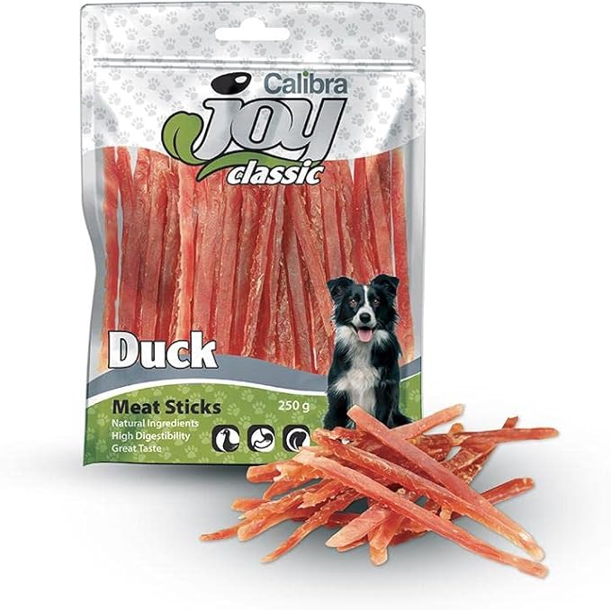 CALIBRA JOY DOG CLASSIC PATO STRIPS 250GR