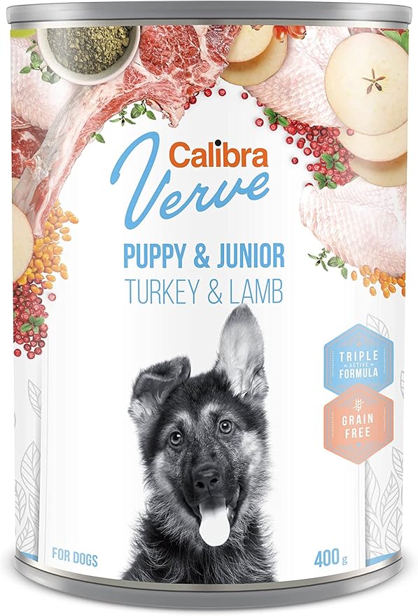 CALIBRA DOG GF VERVE JUNIOR PAVO Y CORDERO