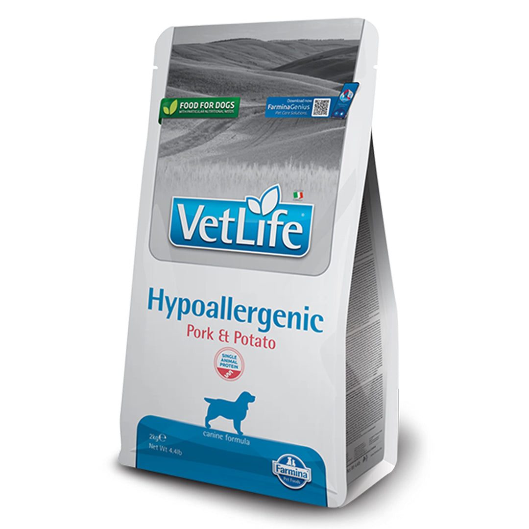 FARMINA VET LIFE DOG HYPOALLERGENIC CERDO ADULT 12KG
