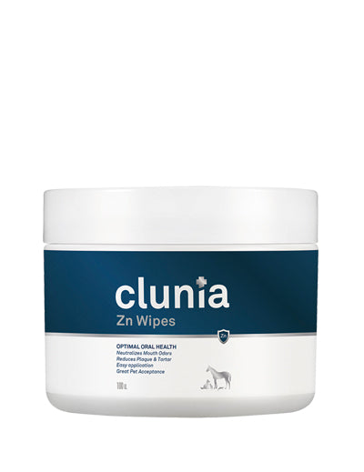 🐾 Clunia Zn Wipes – Toallitas para higiene bucodental diaria sin cepillado