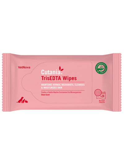 VETNOVA CUTANIA® TrisEDTA Wipes