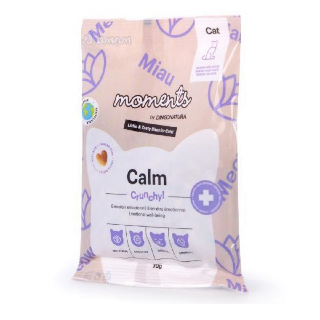 🐱 Moments Cat Calm Snack – Premios Naturales para la Relajación de tu Gato 🐾✨