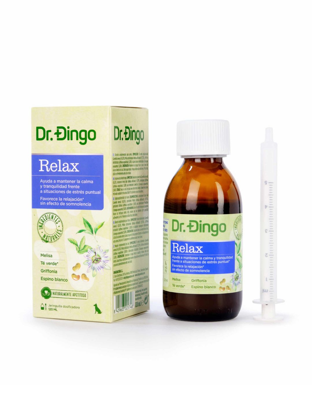 🐶 DR. DINGO RELAX – Calmante Natural para Perros 🌿✨