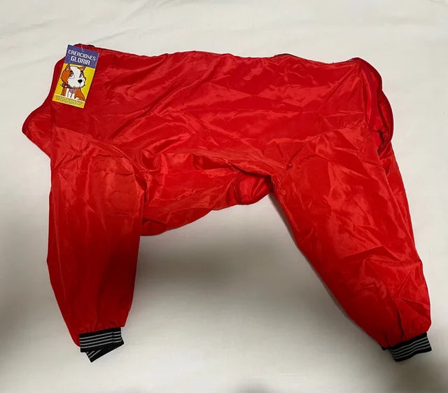 Impermeable con pata