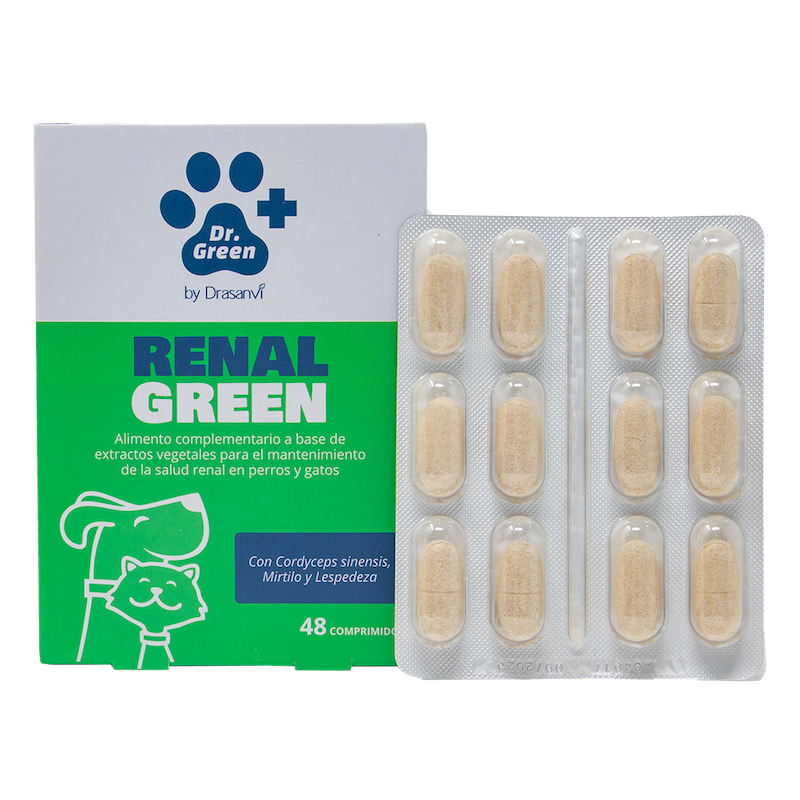 🐾 Renal Green – Soporte renal natural en comprimidos