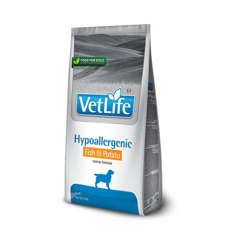 FARMINA VETLIFE DOG HYPOALLERGENIC PESCADO Y PATATA