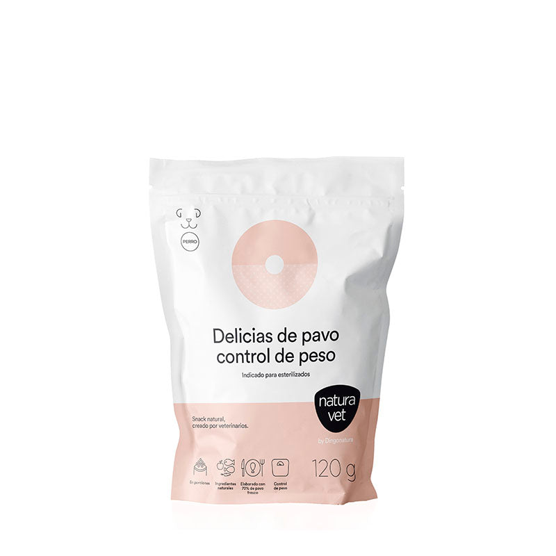 DELICIAS PAVO, CONTROL PESO-ESTERILIZADOS 120G 10 UNIDADES