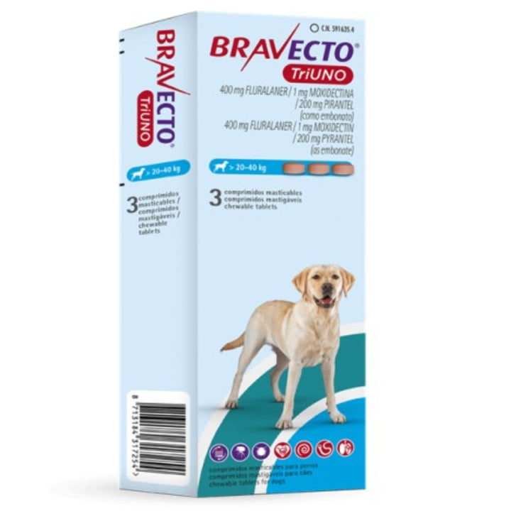 Bravecto Triuno: protección interna y externa en un solo antiparasitario