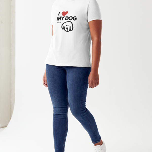 Camiseta "I Love My Dog" de Vetoven – Muestra tu Pasión por los Perros