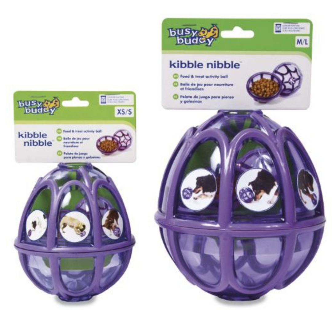 BUSY BUDDY® KIBBLE NIBBLE – Diversión y Alimentación Inteligente para Perros 🐶🍖