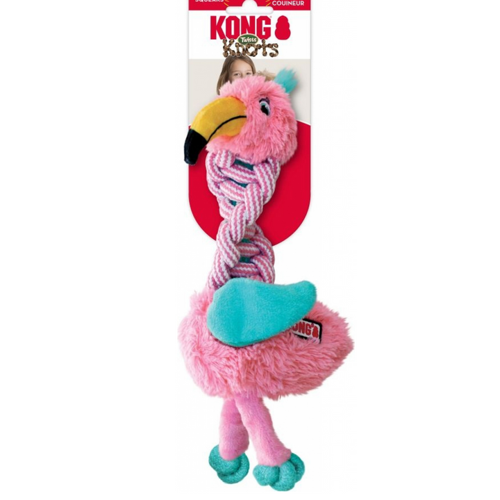 KONG TWISTS KNOTS FLAMINGO