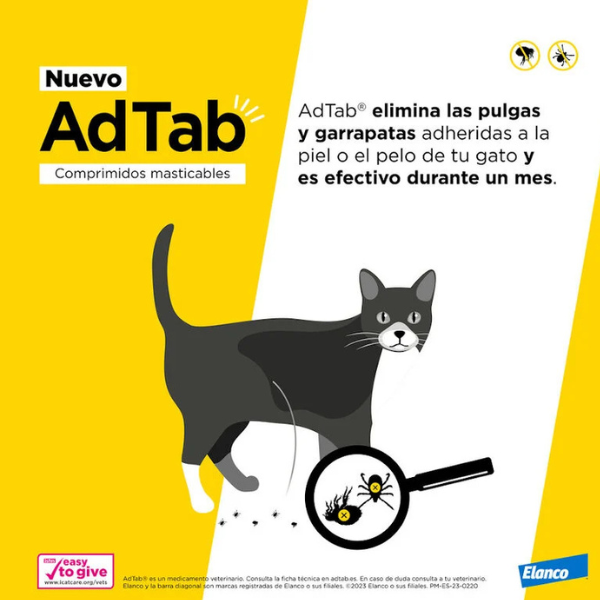 ADTAB  comprimidos antiàrasitarios para perros y gatos