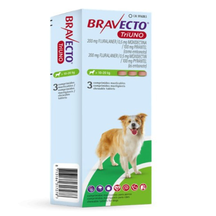 Bravecto Triuno: protección interna y externa en un solo antiparasitario