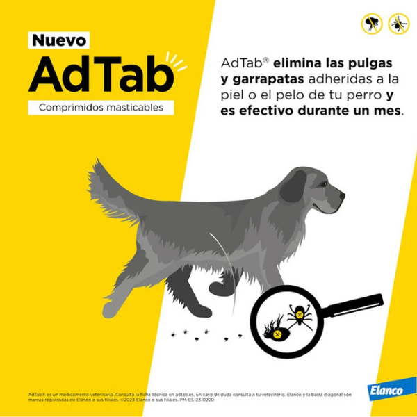 ADTAB  comprimidos antiàrasitarios para perros y gatos