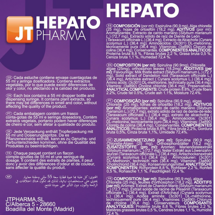 Hepato Pharma – Apoyo Natural para la Salud Hepática en Perros y Gatos