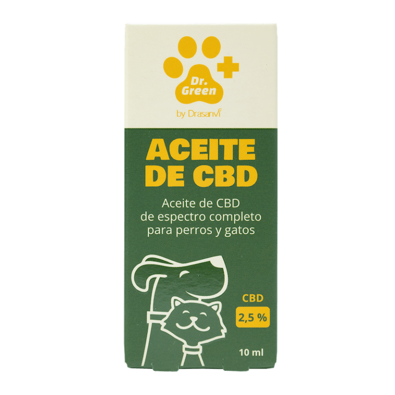 ACEITE CBD 2,5% 10 ML PERRO-GATO DR.GREEN