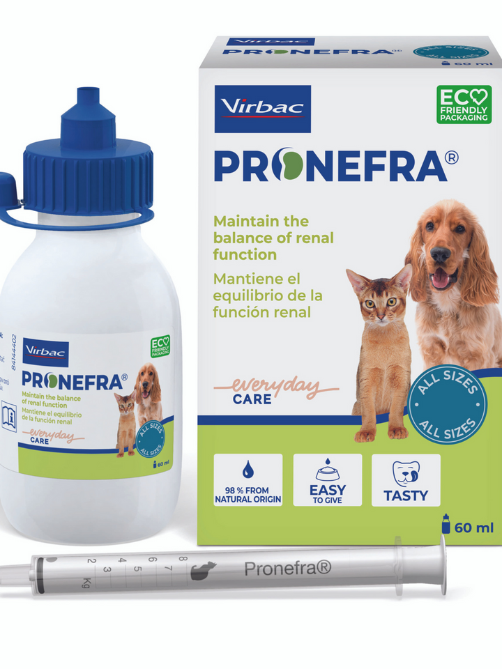 Pronefra – Suplemento para la Salud Renal en Perros y Gatos