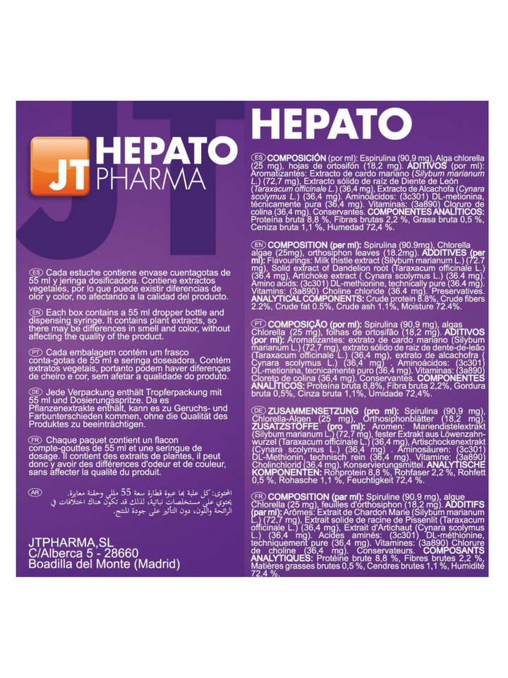 Hepato Pharma – Apoyo Natural para la Salud Hepática en Perros y Gatos