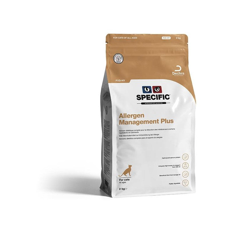 SPECIFIC GATOS FΩD-HY ALLERGEN MANAGEMENT PLUS HY