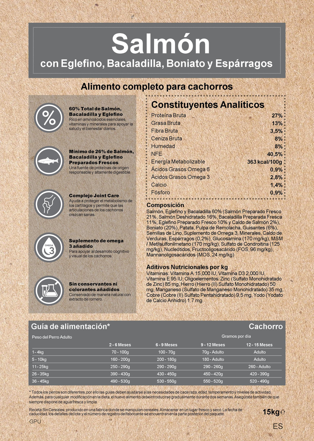 VETOVEN CACHORRO SALMON