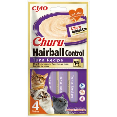 Churu Gato Hairball Receta de Atun 12U