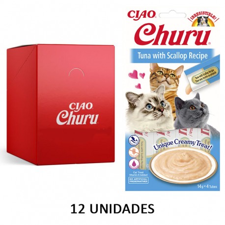 Churu Receta De Atún Con Vieira 12 U