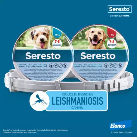 SERESTO COLLAR ANTIPARASITARIO PARA PERROS