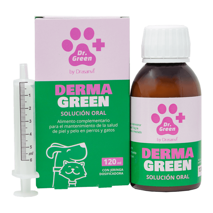 DERMAGREEN SOLUCIÓN ORAL 120 ML PERRO-GATO DR.GREEN