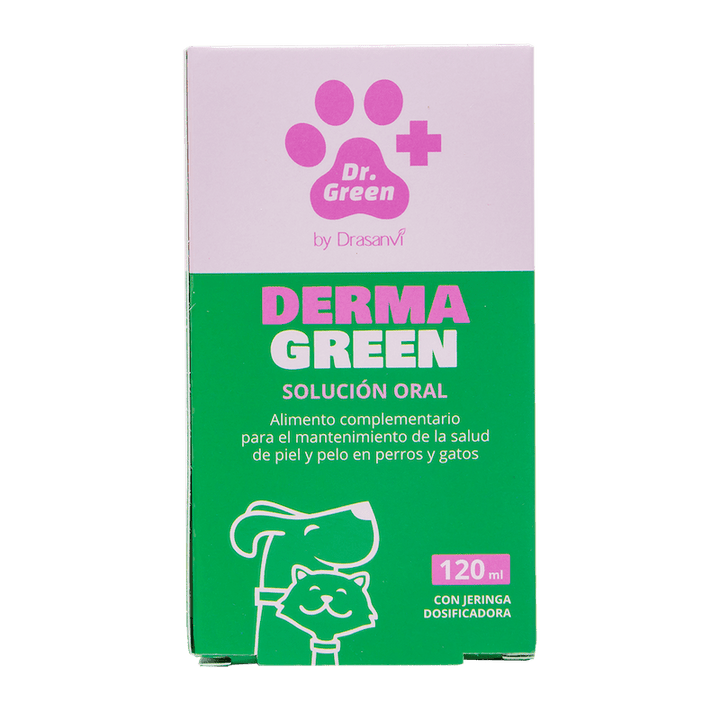 DERMAGREEN SOLUCIÓN ORAL 120 ML PERRO-GATO DR.GREEN