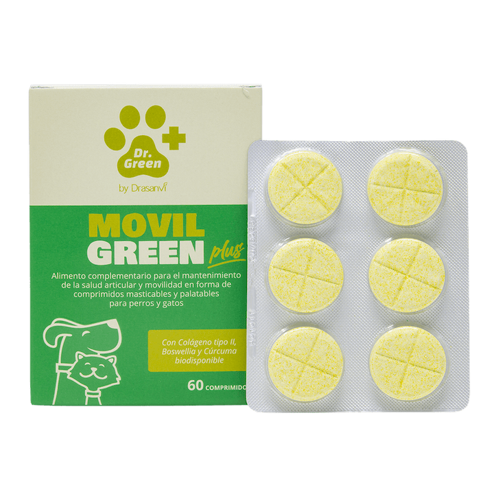 MOVILGREEN PLUS 60 COMPRIMIDOS PERRO-GATO DR.GREEN