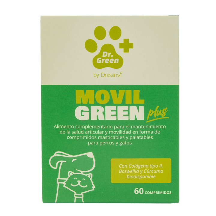 MOVILGREEN PLUS 60 COMPRIMIDOS PERRO-GATO DR.GREEN