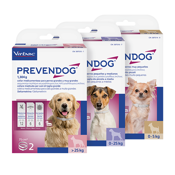 PREVENDOG, COLLAR ANTIPARASITARIO PACK X 2 COLLARES