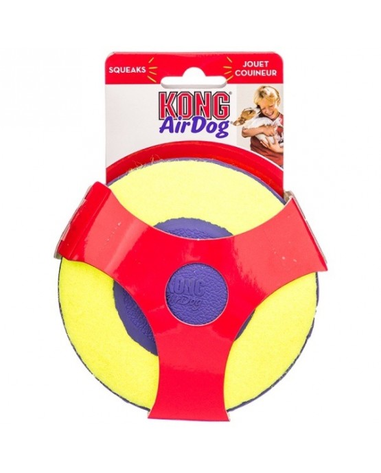 KONG AIRDOG  SQUEAKER DISC CALRGE 16 CM