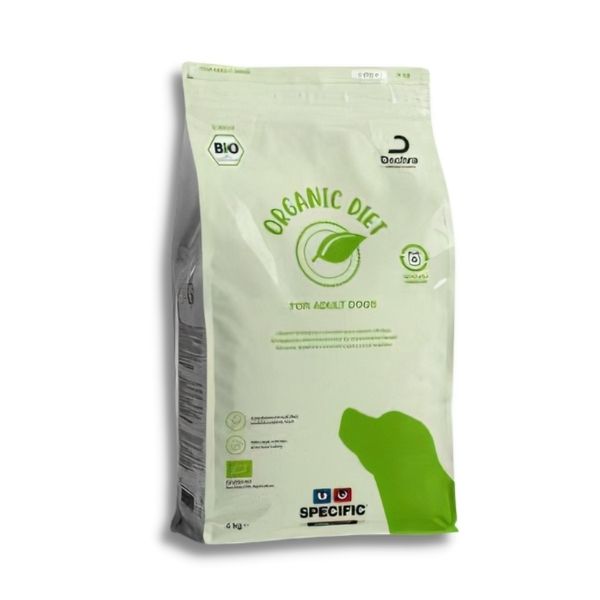 saco de pienso specific organic diet para perros adultos